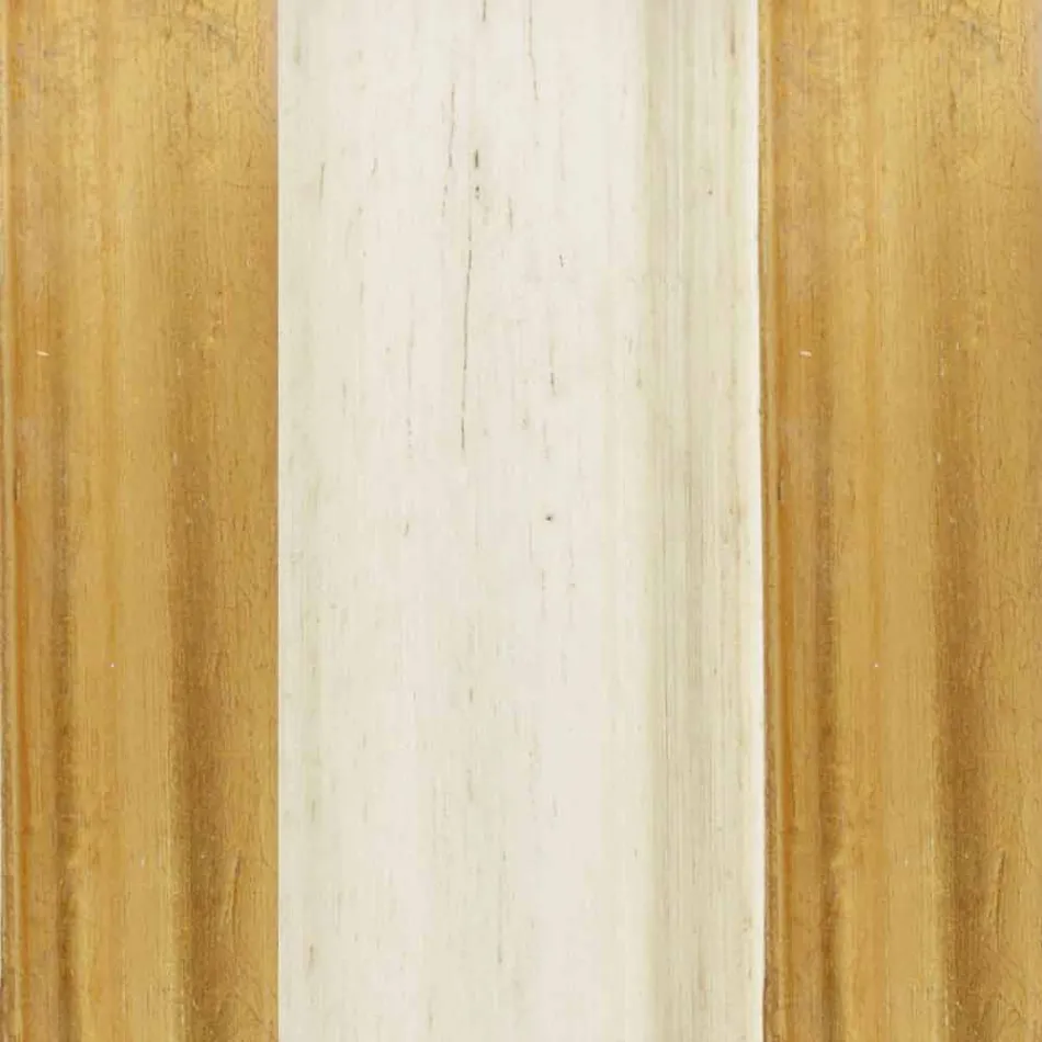 Pasqyrë druri pasqyrë me piedestalin e bërë në Itali Jonni Viadurini