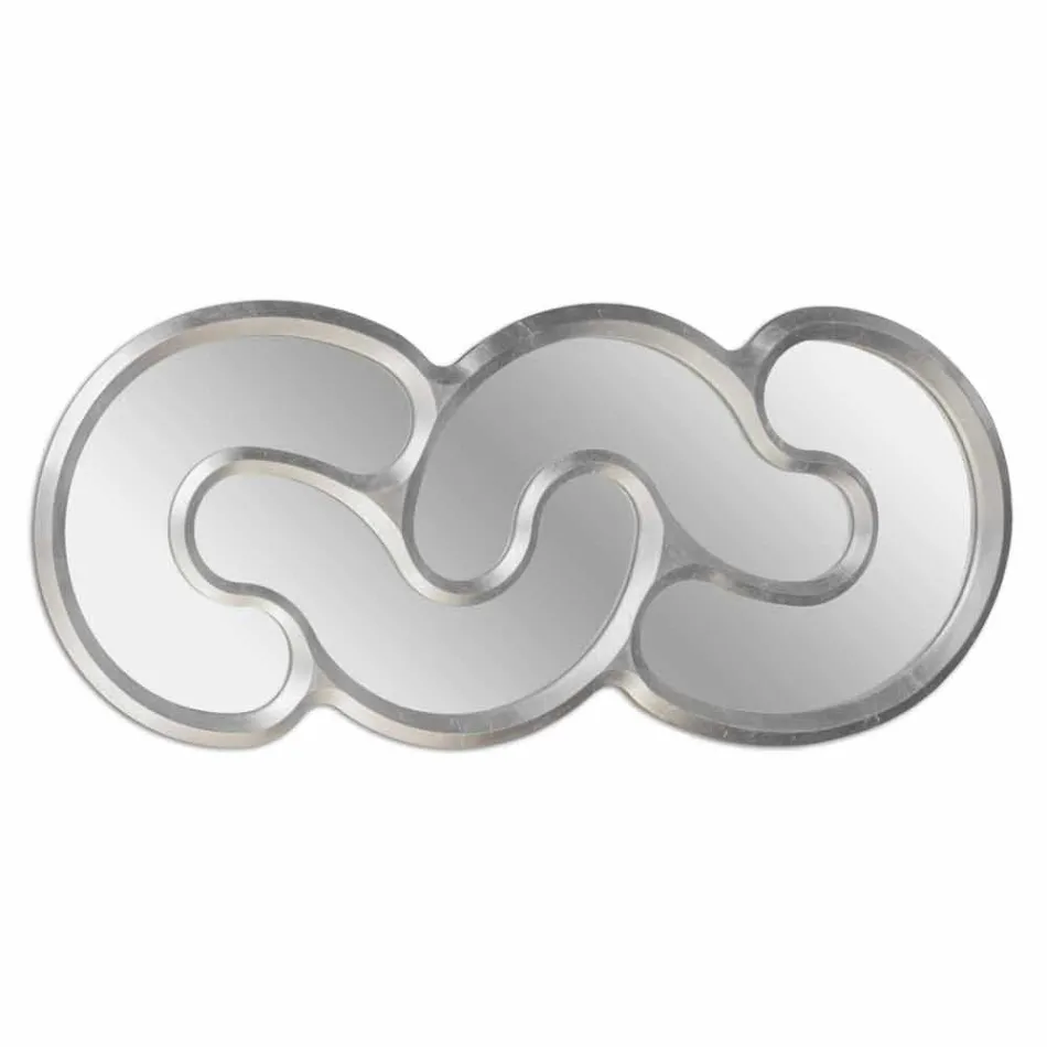 Pasqyrë muri punuar me dorë në Itali Teo Viadurini