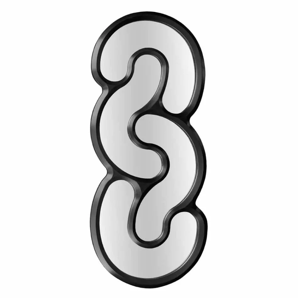 Pasqyrë muri punuar me dorë në Itali Teo Viadurini