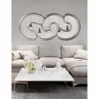 Pasqyrë muri punuar me dorë në Itali Teo Viadurini