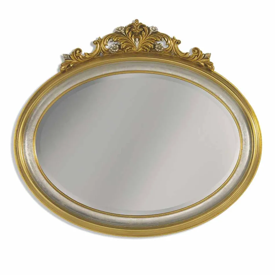 Pasqyra e murit të ngrirë rrëshirë dhe bredh druri të bërë në Itali Alberto Viadurini