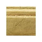 Pasqyrë drejtkëndore në fletë ari dhe pasqyrë tokësore Prodhuar në Itali - Rangi Viadurini