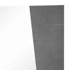 Pasqyrë muri me dizajn italian me dru me rrasa të bardhë me shkëlqim - Joris Viadurini