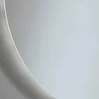 Pasqyrë muri e rrumbullakët me ndriçim të ndezur me LED prodhuar në Itali - Ronda Viadurini