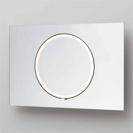 Pasqyrë banjo muri me ndriçim LED - Dotta Viadurini