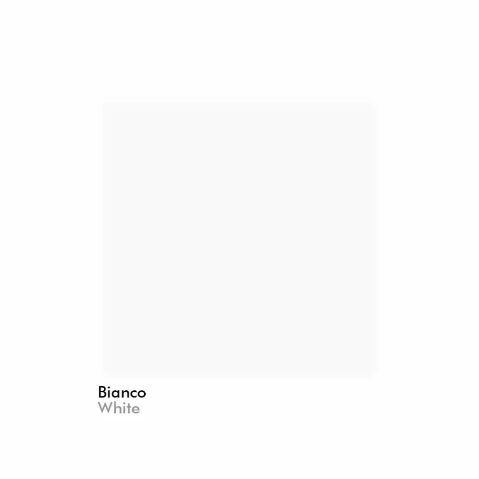 Pasqyrë banjo në imitim të aluminit me dritë të pasme prodhuar në Itali - Palau Viadurini