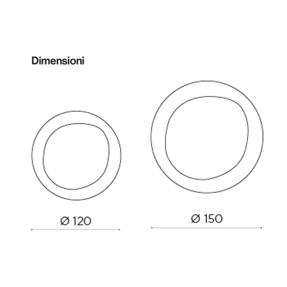 Pasqyrë prej bronzi me kornizë qelqi të tymosur Prodhuar në Itali - Anselma Viadurini