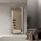 Pasqyrë me Kornizë të Formuar e Disponueshme në 3 Madhësi dhe 2 Ngjyra - Carolina Viadurini