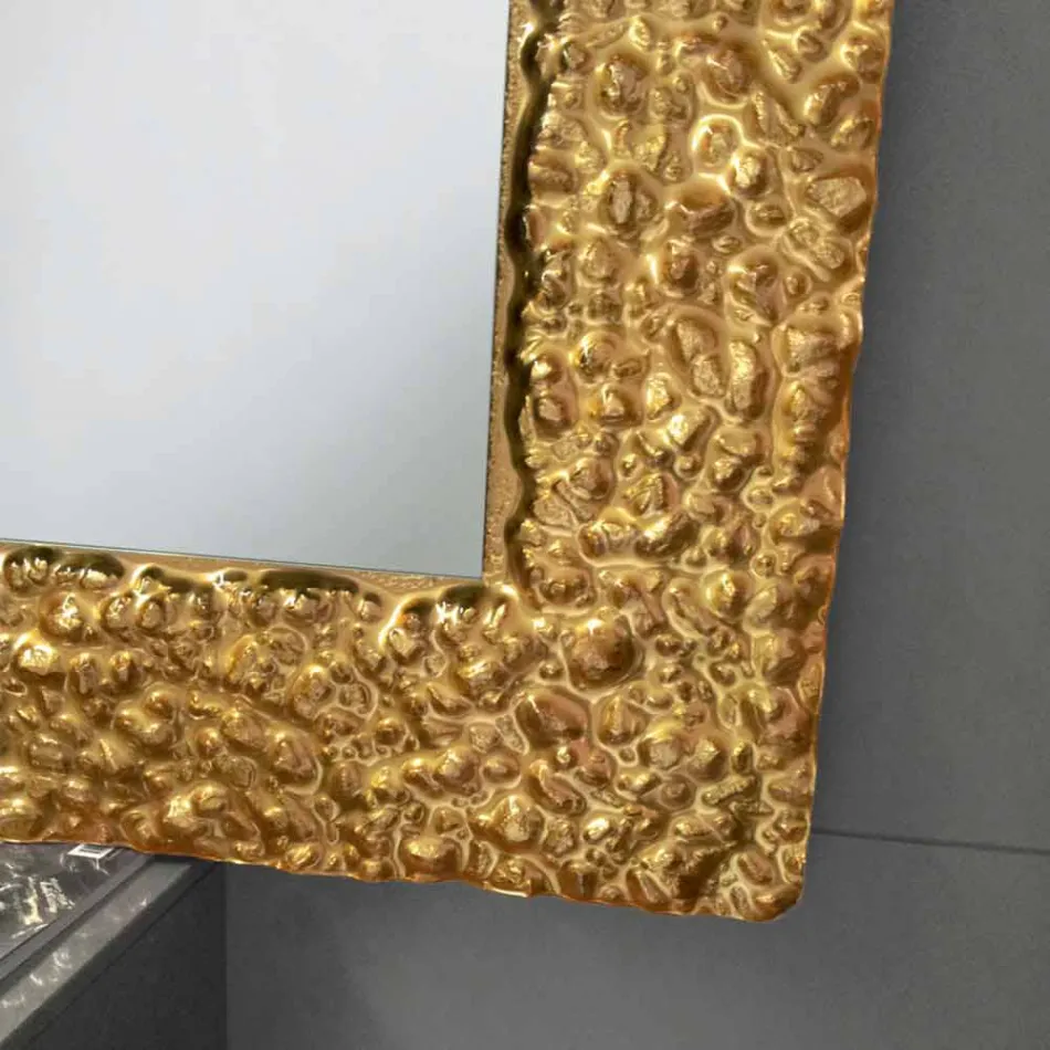 Pasqyrë me kornizë xhami dekorative moderne, Cecilia Viadurini