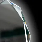 Pasqyrë e Gdhendur me Diamant me Skaje të Pjerrët - Excelsior Viadurini