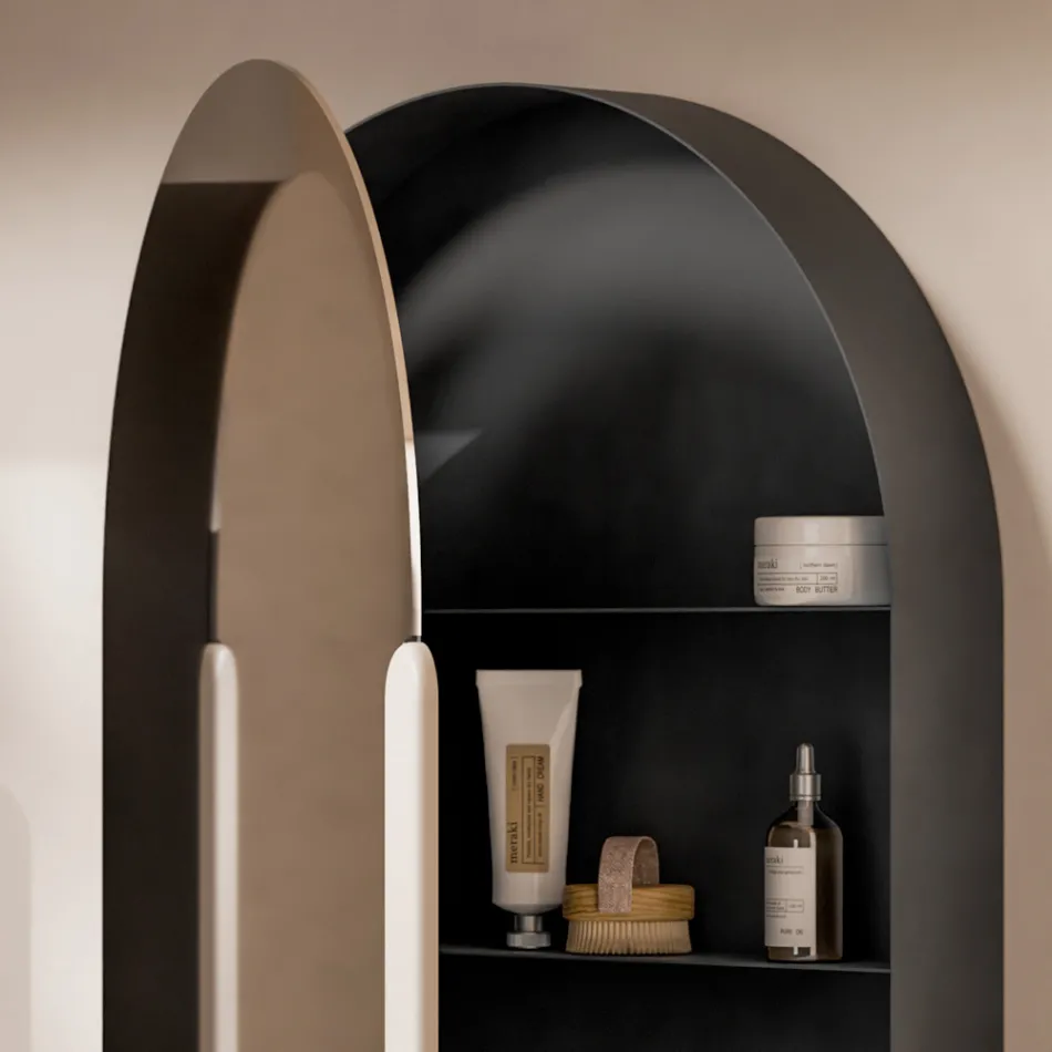 Enë Pasqyre Qeramike në Ngjyra të Ndryshme Prodhuar në Itali - Girl Viadurini