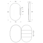 Enë Pasqyre Qeramike në Ngjyra të Ndryshme Prodhuar në Itali - Girl Viadurini