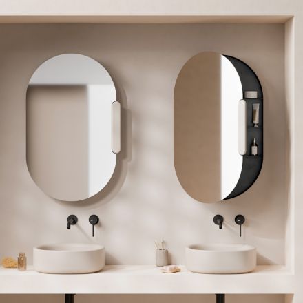 Enë Pasqyre Qeramike në Ngjyra të Ndryshme Prodhuar në Itali - Girl Viadurini