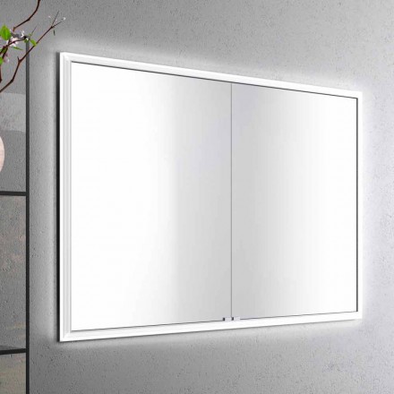Pasqyrë LED me dyer të Dizajnit Bashkëkohor të Ndërtuar bashkëkohor me dyer, Adele Viadurini