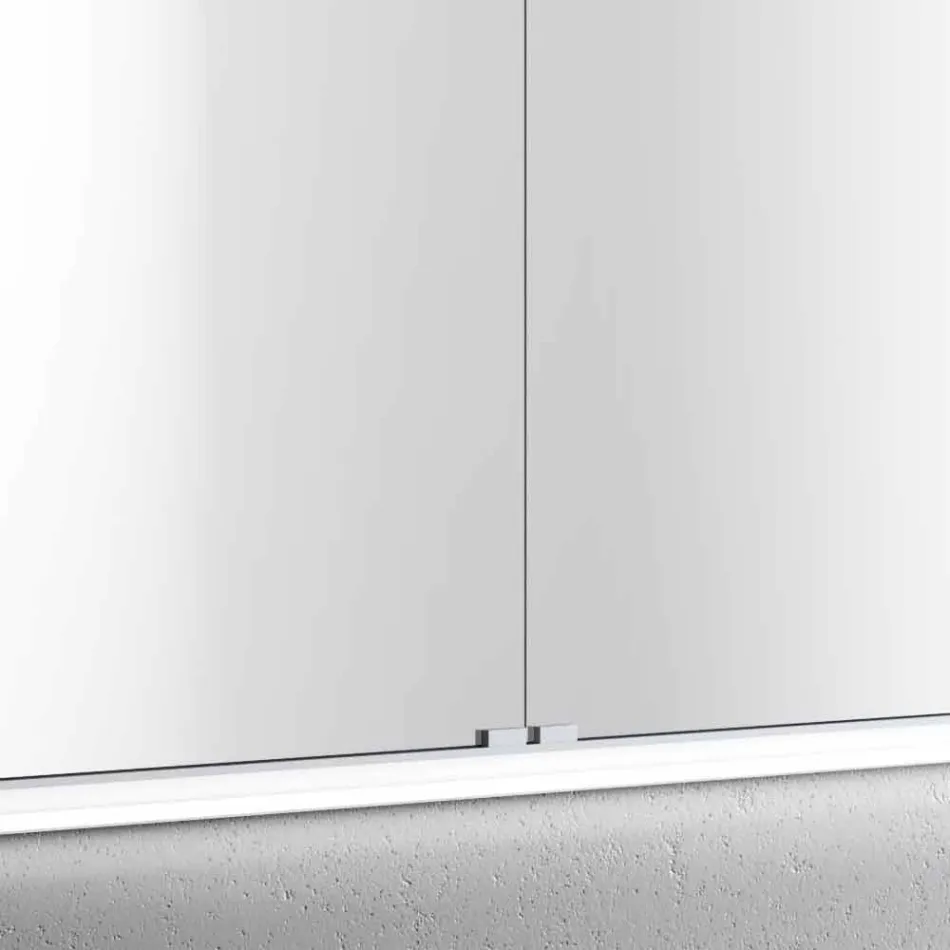 Pasqyrë LED me dyer të Dizajnit Bashkëkohor të Ndërtuar bashkëkohor me dyer, Adele Viadurini