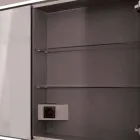 Pasqyrë LED me dyer të Dizajnit Bashkëkohor të Ndërtuar bashkëkohor me dyer, Adele Viadurini