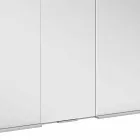 Enë Moderne Pasqyrë e Ndërtuar me Dritë LED dhe Tastiera me Prekje - Demon Viadurini