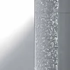 Pasqyrë bashkëkohore e banjës me kornizë qelqi dekorative dhe drita LED Tara Viadurini