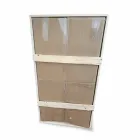 Pasqyrë muri me ndriçim LED në 4 anët e prodhuara në Itali - Romio Viadurini