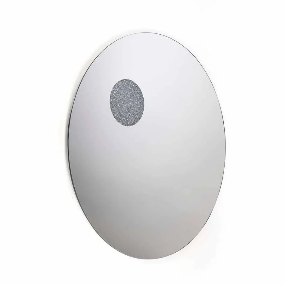 Pasqyra e murit me dizajn modern 100% Made in Italy Amos Viadurini