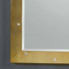 Pasqyrë muri/dyshe me dizajn modern me kristale Swarovski Viadurini
