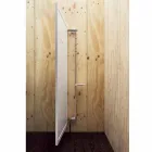 Pasqyrë muri me çengela për dyer dhe pallto hapëse të prodhuara në Itali - Boro Viadurini