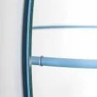 Pasqyrë muri me mbajtëse moderne çeliku të prodhuara në Itali - Chioccia Viadurini