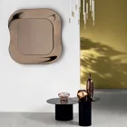 Pasqyrë Muri me Kornizë në Xham të Shkrirë Prodhuar në Itali - E Adhuruar Viadurini