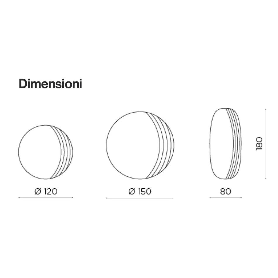 Pasqyrë Muri Arabella me Gdhendje e Prodhuar në Itali Viadurini