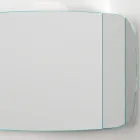 Pasqyrë muri me strukturë në dru të lyer të zi Prodhuar në Itali - Arya Viadurini