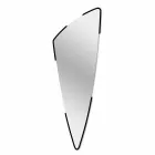 Pasqyrë e gjatë e murit me kantier dekorativ në 4 ngjyra - Spino Viadurini