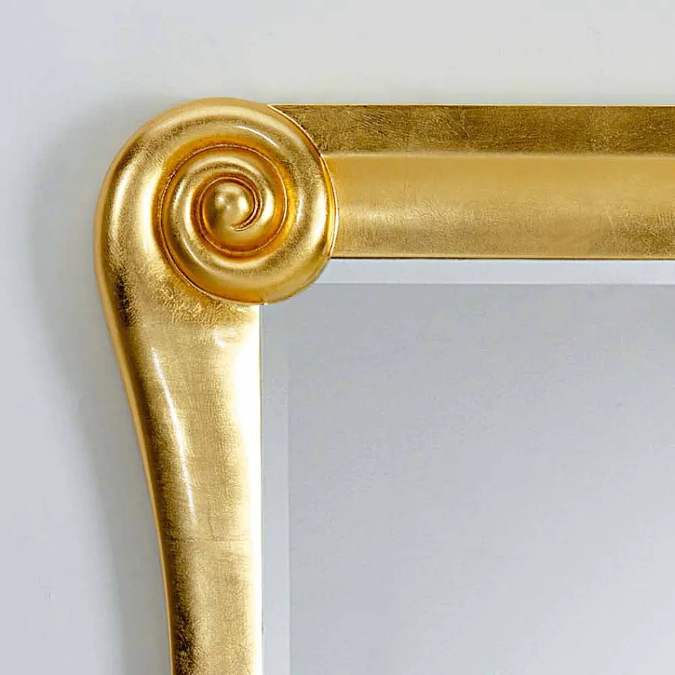 Pasqyrë muri me dizajn modern Bates, 123x90 Viadurini