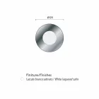 Pasqyrë muri me dizajn me mbështetëse MDF Malva Viadurini