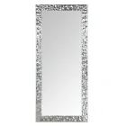 Pasqyrë muri në Dru të dekoruar me dorë Prodhuar në Itali - Niagara Viadurini