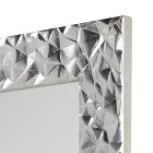 Pasqyrë muri në Dru të dekoruar me dorë Prodhuar në Itali - Niagara Viadurini