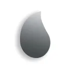 Pasqyrë muri në formë pike Aurelia, e prodhuar në Itali Viadurini