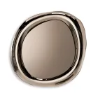 Pasqyrë Muri me Formë dhe Kornizë të Lakuar, Prodhuar në Itali - Babila Viadurini