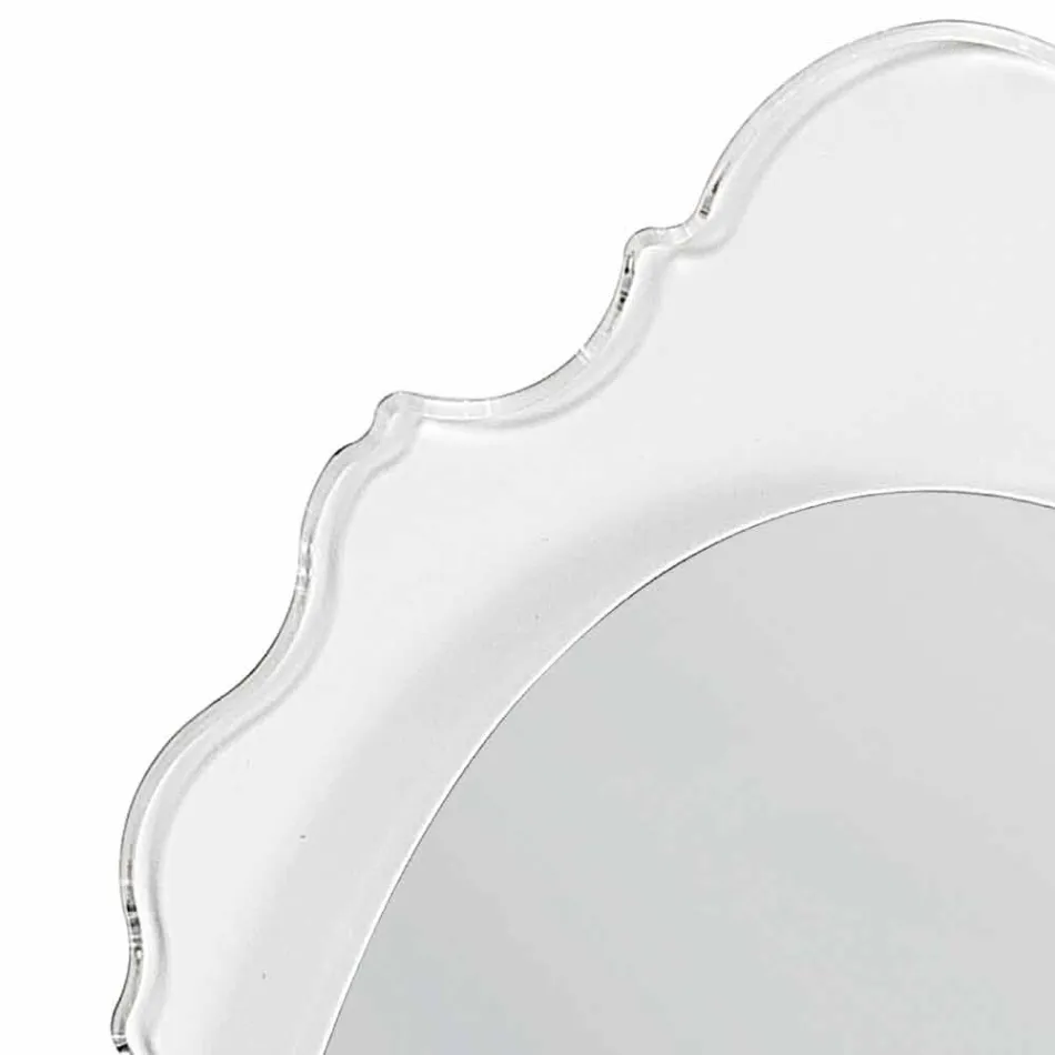 Dizajn pasqyrë muri transparent Joy, bërë në Itali Viadurini