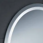 Pasqyrë e projektimit bashkëkohor me ndriçim LED Pura Viadurini