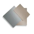 Pasqyrë e bërë nga 3 pllaka mbivendosëse, 2 prej bronzi dhe 1 prej ngjyre të tymosur - Armida Viadurini