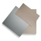 Pasqyrë e bërë nga 3 pllaka mbivendosëse, 2 prej bronzi dhe 1 prej ngjyre të tymosur - Armida Viadurini