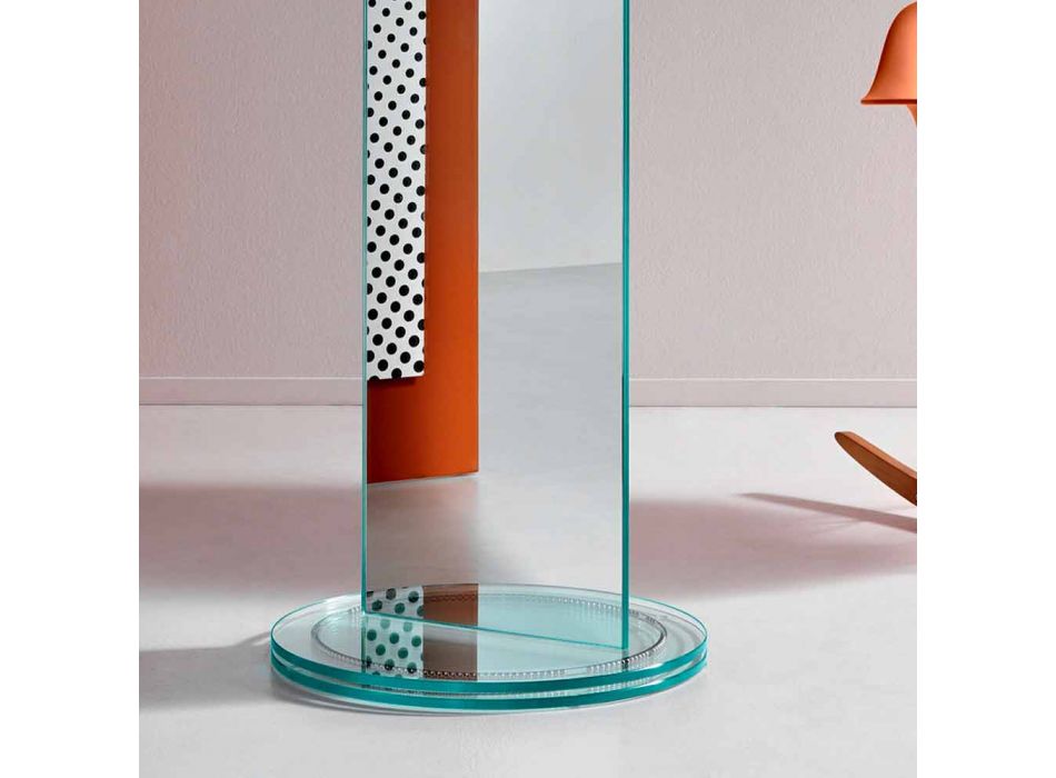 Pasqyrë e dyanshme e pavarur me xham luksoz Rontante Baza - Gaudenzio Viadurini