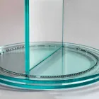 Pasqyrë e dyanshme e pavarur me xham luksoz Rontante Baza - Gaudenzio Viadurini