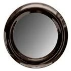 Pasqyrë e lakuar prej xhami me drita LED me ndriçim nga prapa - Excelsior Viadurini