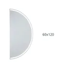 Pasqyrë me ndriçim nga prapa me shirit LED të vazhdueshëm - Excelsior Viadurini