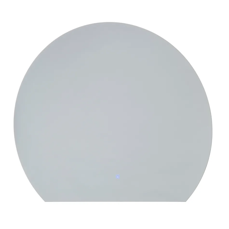 Pasqyrë me ndriçim nga prapa me shirit LED të vazhdueshëm në mur - Excelsior Viadurini