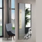 Pasqyrë Drejtkëndëshe me Kënd në Xham të Shkrirë Prodhuar në Itali - Adelinda Viadurini