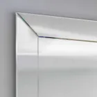 E përkulur me skaj moderne bluarjeje, H120 x L120cm, Dedalo Viadurini