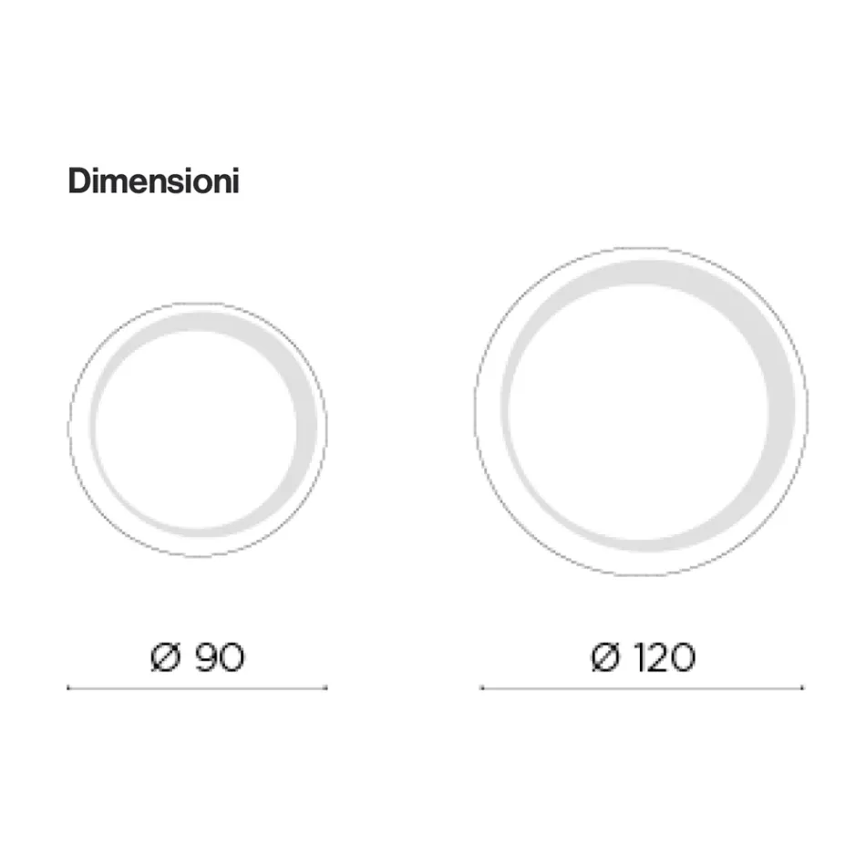 Pasqyrë e rrumbullakët muri me dekorim të lyer me rërë, e prodhuar në Itali - Annamaria Viadurini