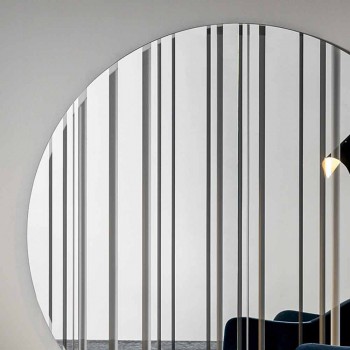 Pasqyra e murit të rrumbullakët Ø200 Made in Italy Design - Koriander